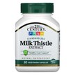 Фото товара 21st Century, Расторопша, Standardized Milk Thistle, 60 капсул