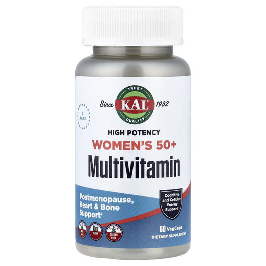 Основне фото товару Women's 50+ Multivitamin High Potency Основне фото товару Women's 50+ Multivitamin High Potency, Вітаміни для жінок 50