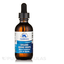 Organo Iodine Drops Йод Progressive Labs 60 мл Organo Iodine Drops Йод Progressive Labs 60 мл