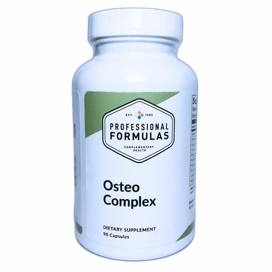 Основне фото товару Osteo Complex Основне фото товару Professional Formulas, Osteo Complex, Зміцнення кісток, 90 капсул