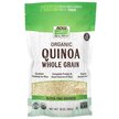 Фото товару Certified Organic Quinoa Whole Grain Фото товару NOW Foods, Quinoa Whole Grain, Кіноа Сертифікована, 454 г