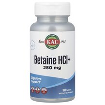 Betaine HCl+ Бетаин HCl + KAL 100 таблеток