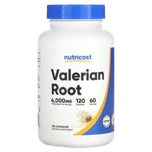 Valerian Root 2000 mg Валериана Nutricost 120 капсул Valerian Root 2000 mg Валериана Nutricost 120 капсул