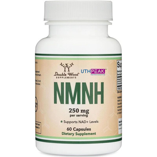 Основне фото товару Double Wood, NMNH Uthpeak, Дигідронікотинамід мононуклеотид, 60 к