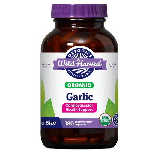 Основное фото товара Organic Garlic Основное фото товара Oregon's Wild Harvest, Экстракт Чеснока, Organic Garlic, 180