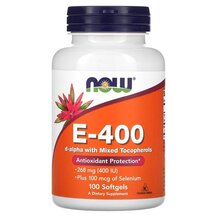 E-400 D-Alpha with Mixed Tocopherols Витамин E Токоферолы