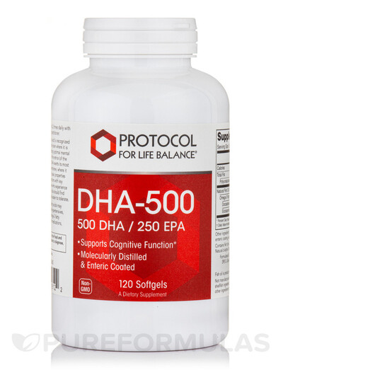 Основное фото товара Омега ЭПК ДГК, DHA-500 500 DHA / 250 EPA, 120 капсул