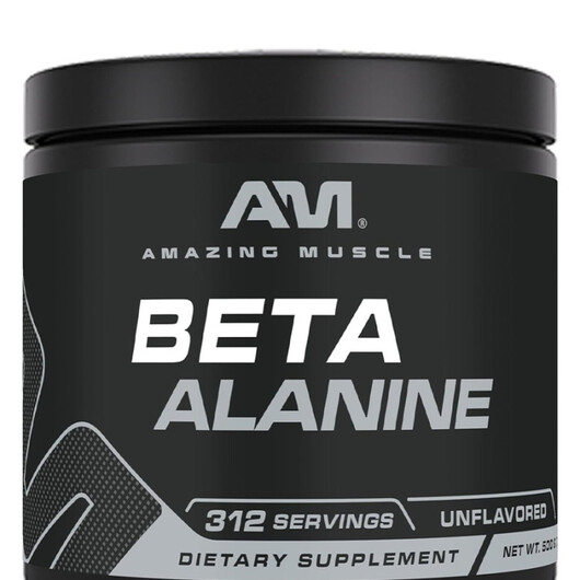 Основне фото товару Amazing Muscle Beta-Alanine Unflavored Основне фото товару Amazing Muscle Beta-Alanine Unflavored, Альфа-ліпоєва кислота, 1.