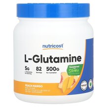 L-Глутамін L-Glutamine Peach Mango Nutricost 500 г