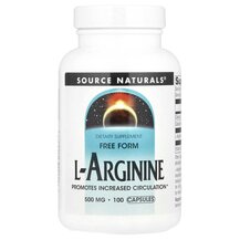 L-Аргінін у вільній формі 500 мг L-Arginine Free Form L-Аргінін у вільній формі 500 мг L-Arginine Free Form
