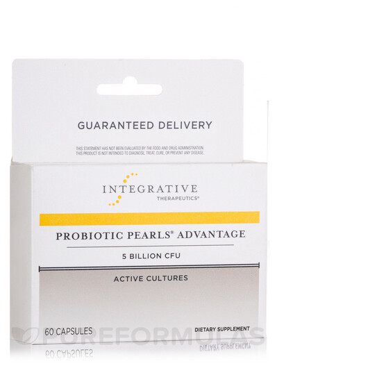 Основне фото товару Probiotic Pearls Advantage 5 Billion CFU Основне фото товару Probiotic Pearls Advantage 5 Billion CFU, Пробіотики, 60 капсул
