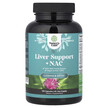 Фото товару Nature's Craft, Liver Support + NAC, N-ацетилцистеїн, 120 ка