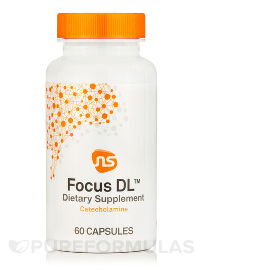 Основне фото товару Focus DL Основне фото товару NeuroScience, Focus DL, Підтримка мозку, 60 капсул