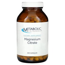 Magnesium Citrate Магний Цитрат Metabolic Maintenance