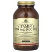 Фото товара Naturally Sourced Vitamin E 268 mg 400 IU Фото товара Solgar, Витамин Е 268 мг 400 МЕ, Vitamin E 268 mg 400 IU, 250 кап
