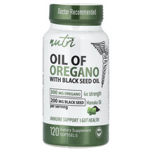 Чорний кмин Oil of Oregano with Black Seed Oil Nutri