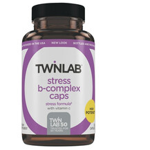 Вітамін C Stress B-Complex Caps with Vitamin C Twinlab