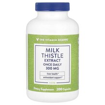 Milk Thistle Extract 300 mg Расторопша TheVitaminShoppe Milk Thistle Extract 300 mg Расторопша TheVitaminShoppe