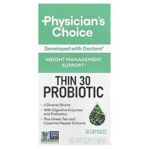 Thin 30 Probiotic 15 Billion CFUs Пробиотики Physician's