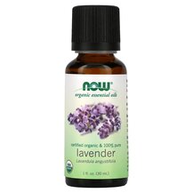 Pure Essential Oil Organic Lavender Эфирное масло NOW Pure Essential Oil Organic Lavender Эфирное масло NOW