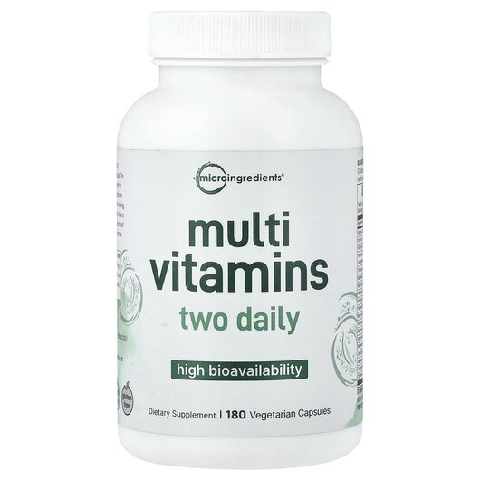 Основне фото товару Multi Vitamins High Bioavailability Основне фото товару Multi Vitamins High Bioavailability, Мультивітаміни, 180 капсул