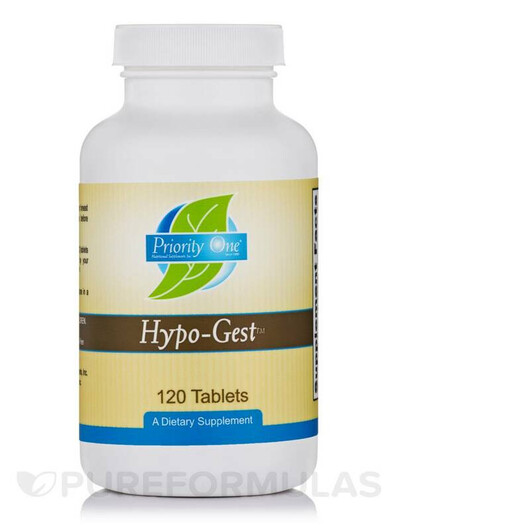 Основное фото товара Priority One, Ферменты, Hypo-Gest, 120 таблеток