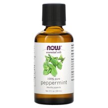 Pure Essential Oil Peppermint Эфирное масло NOW Foods