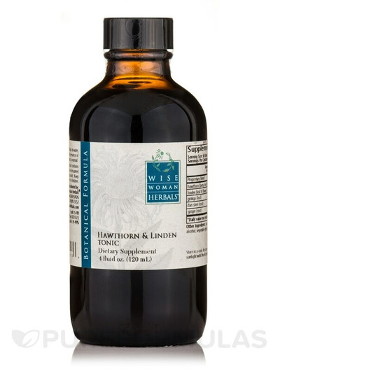 Основное фото товара Wise Woman Herbals, Боярышник, Hawthorne & Linden Tonic, 120 