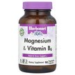 Фото товара Magnesium & B6 Фото товара Bluebonnet Nutrition, Магний B6, Magnesium & B6, 90 капсул