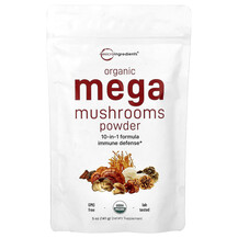 Organic Mega Mushrooms Powder Грибы Micro Ingredients