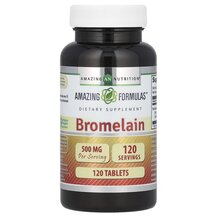 Бромелайн Bromelain 500 mg Amazing Nutrition 120 таблеток Бромелайн Bromelain 500 mg Amazing Nutrition 120 таблеток