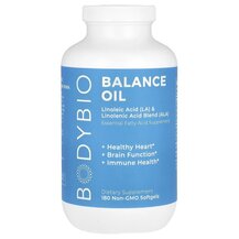 Balance Oil 180 Non-GMO Омега 3-6-9 BodyBio 180 капсул