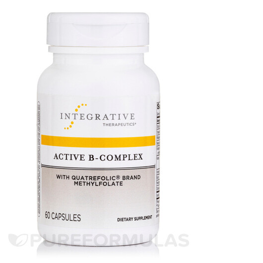 Основное фото товара Integrative Therapeutics, B-комплекс, Active B-Complex, 60 капсул