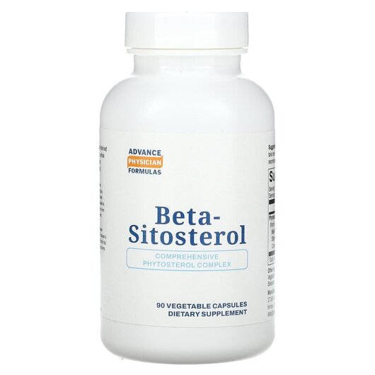 Основное фото товара Бета Ситостерол, Beta-Sitosterol 200 mg, 90 капсул