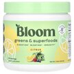 Фото товара Greens & Superfoods Citrus Фото товара Bloom, Суперфуд, Greens & Superfoods Citrus, 164.4 г