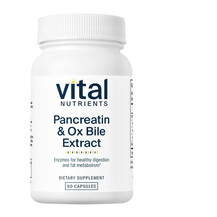 Pancreatin & Ox Bile Extract Панкреатин Vital Nutrients