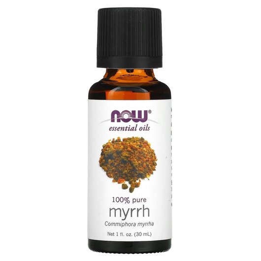 Основное фото товара NOW Foods, Эфирное масло, Pure Essential Oil Myrrh, 30 мл