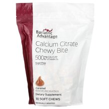 Calcium Citrate Chewy Bite Sugar-Free Caramel Кальция