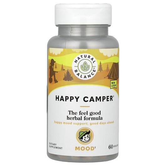 Основное фото товара Natural Balance, Пассифлора, Happy Camper, 60 капсул