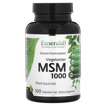 Метилсульфонілметан МСМ MSM 1000 Emerald 100 капсул Метилсульфонілметан МСМ MSM 1000 Emerald 100 капсул