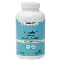 Вітамін C Vitamin C 500 mg Including Rose Hips Vitacost