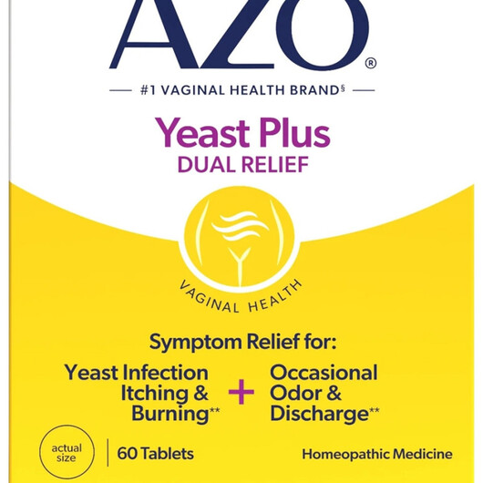 Основное фото товара Yeast Plus Основное фото товара Azo, Поддержка Кандиды, Yeast Plus, 60 таблеток