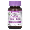 Фото товару Bluebonnet Nutrition, Chelated Iron, Хелатне Залізо 18 мг, 90 кап