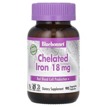 Хелатне Залізо 18 мг Chelated Iron Bluebonnet Nutrition