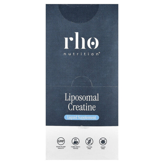 Основное фото товара Liposomal Creatine Monohydrate 30 Liquid Packets Основное фото товара Креатин, Liposomal Creatine Monohydrate 30 Liquid Packets, 15 мл