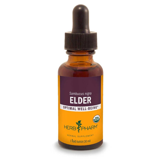 Основное фото товара Organic Elder Основное фото товара Herb Pharm, Черная Бузина, Organic Elder, 30 мл