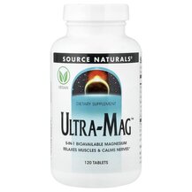 Магній B6 Ultra-Mag Source Naturals 120 таблеток
