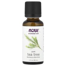 Pure Essential Oil Tea Tree Эфирное масло NOW Foods 30 мл