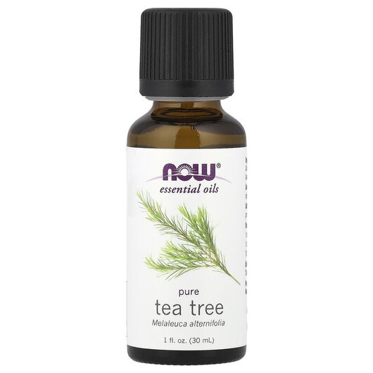 Основное фото товара NOW Foods, Эфирное масло, Pure Essential Oil Tea Tree, 30 мл