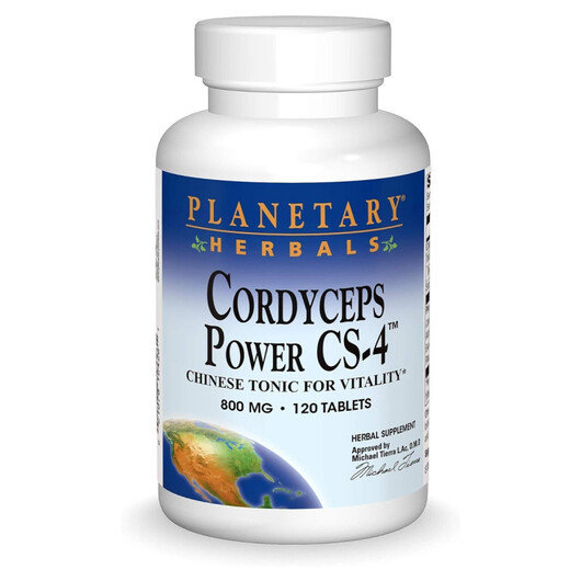 Основное фото товара Cordyceps Power CS-4 Основное фото товара Planetary Herbals, Грибы Кордицепс, Cordyceps Power CS-4, 120 таб